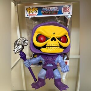 Large Funko pop Skeletor Collectible Figure masters of the universe